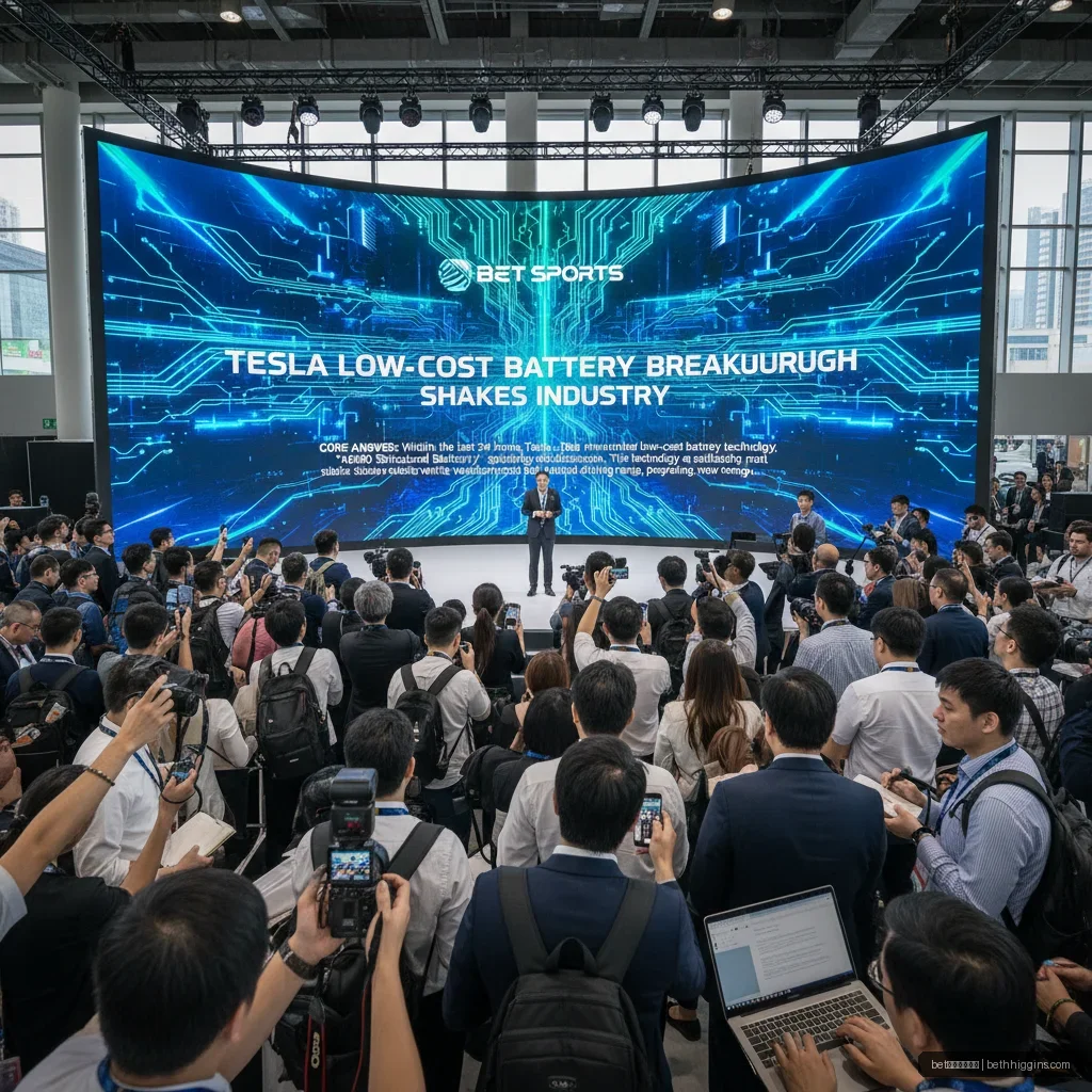 bet体育投注平台 - 特斯拉低成本电池技术革新引发行业轰动 配图1